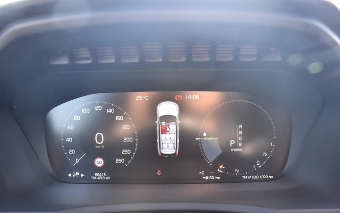 Volvo XC 90 cena 222100 przebieg: 66414, rok produkcji 2019 z Prochowice małe 742